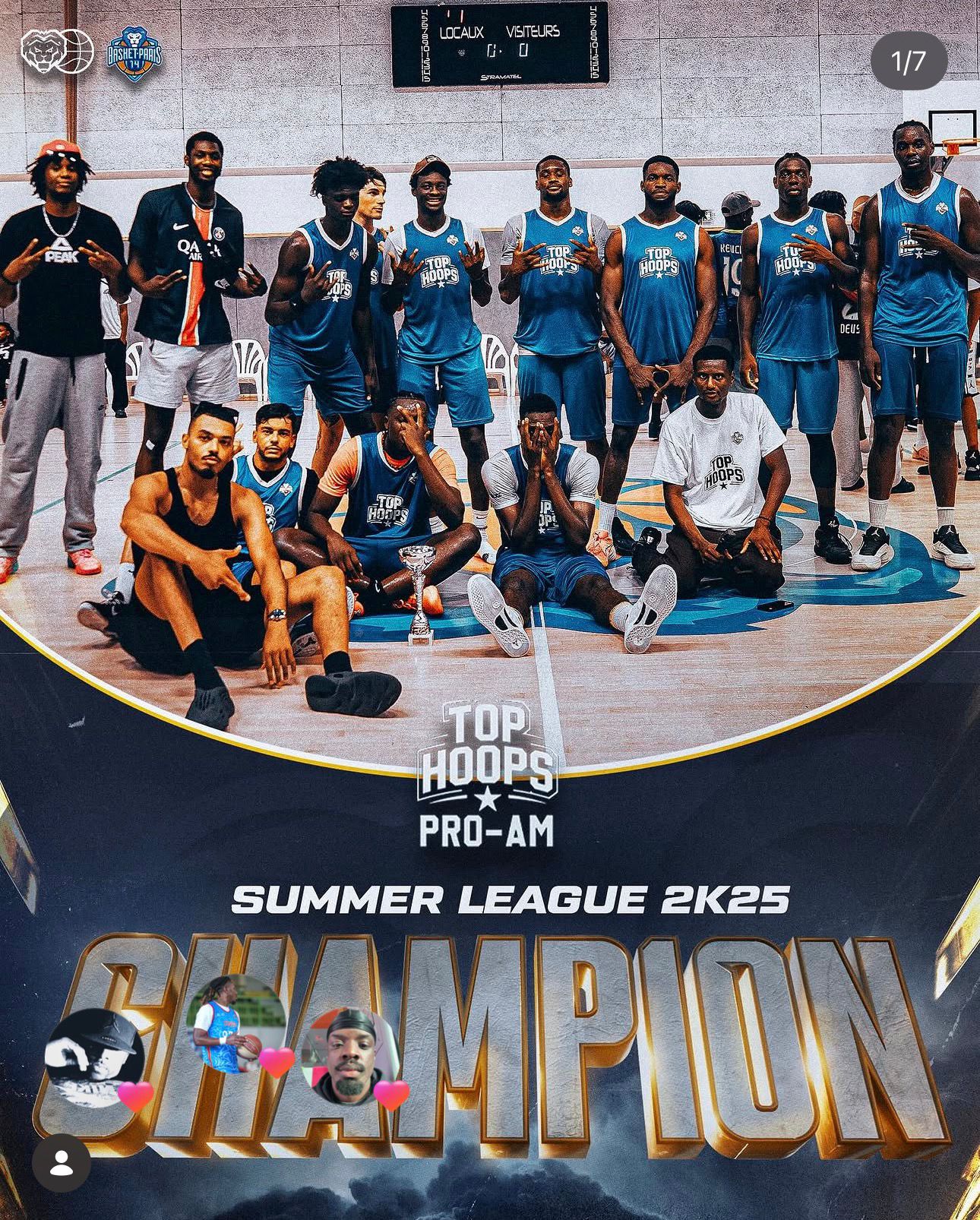 Champions Summer League 2K25 Top Hoops