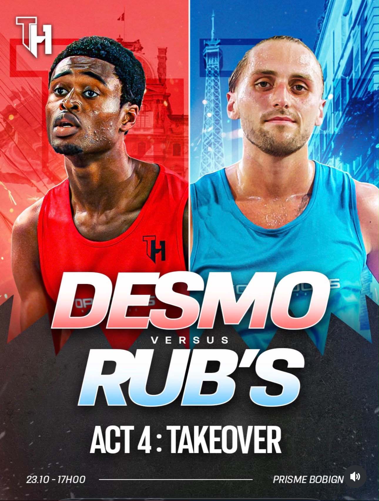 Affiche Top Hoops Acte 4 : Takeover — Desmo versus Rub's